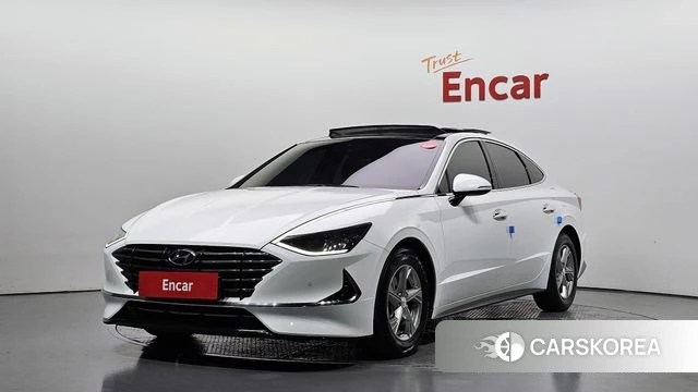 Hyundai Sonata (DN8) 2022 Белый из Кореи