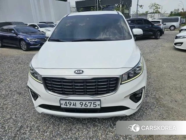 Kia The New Carnival 2019 Белый из Кореи