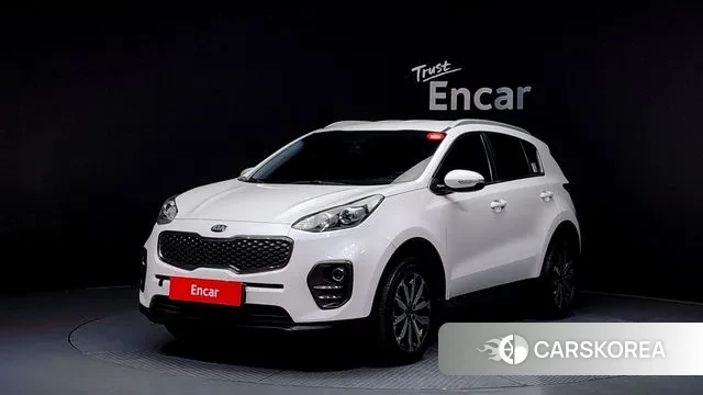 Kia Sportage 4th Generation 2018 Белый из Кореи