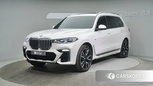 BMW X7 (G07) 2020 Белый из Кореи