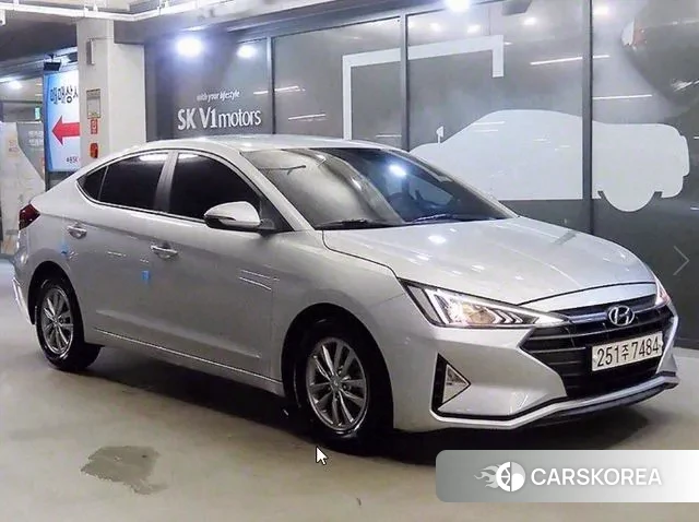 Hyundai The New Avante AD 2018 Серебряный из Кореи