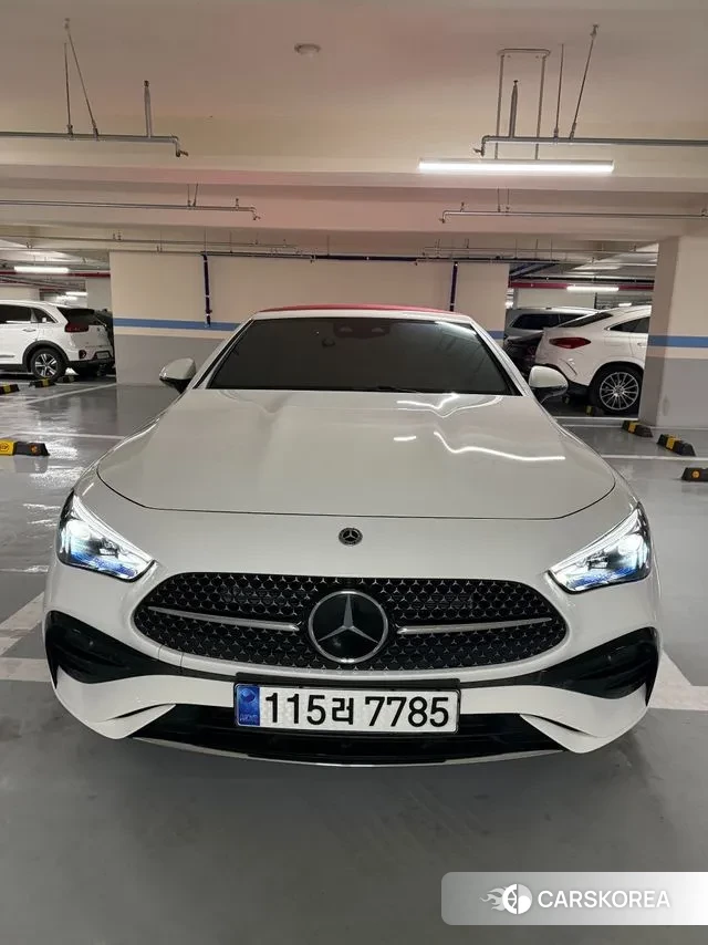 Mercedes-Benz CLE-Class C236 2025 Белый из Кореи