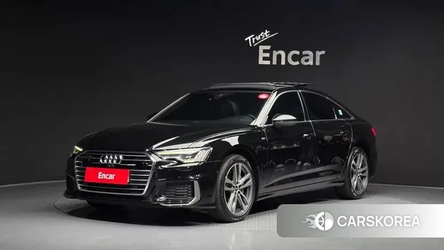Audi A6 (C8) 2021 Черный из Кореи