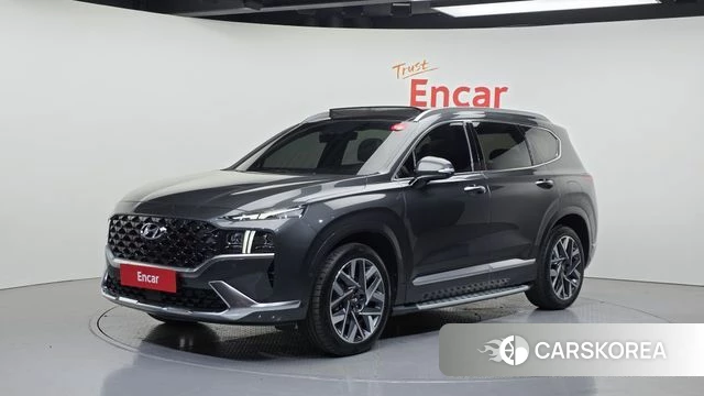 Hyundai The New Santa Fe 2020 Серый из Кореи