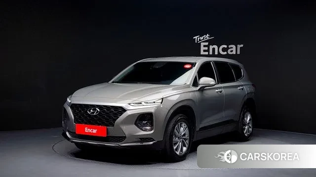 Hyundai Santa Fe TM 2019 Серый из Кореи