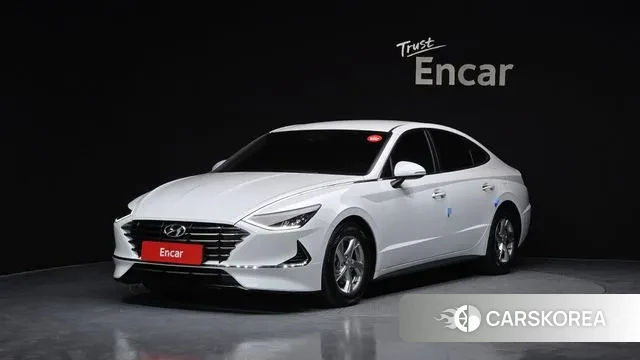 Hyundai Sonata (DN8) 2020 Белый из Кореи