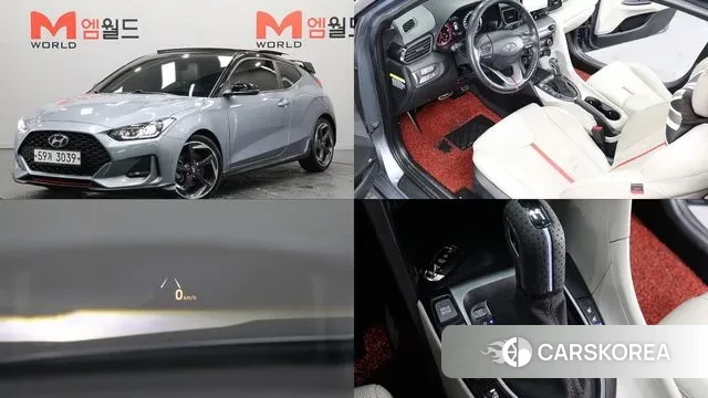 Hyundai Veloster (JS) 2018 Серый из Кореи