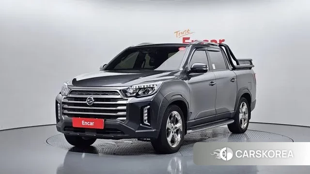 Ssangyong The New Rexton Sport 2022 Серый из Кореи