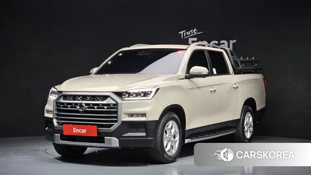 Ssangyong The New Rexton Sports Cannes 2023 Жемчужный цвет из Кореи