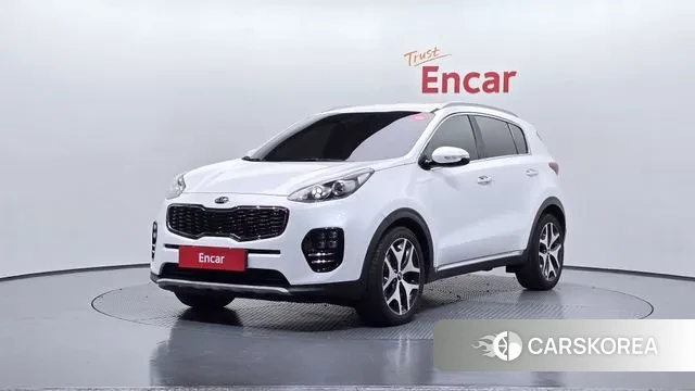 Kia Sportage 4th Generation 2018 Белый из Кореи