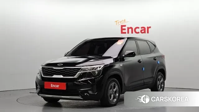 Kia Seltos 2020 Черный из Кореи