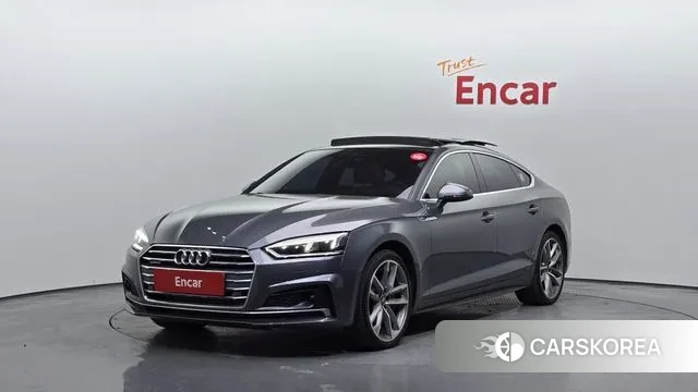Audi A5 (F5) 2019 Серый из Кореи