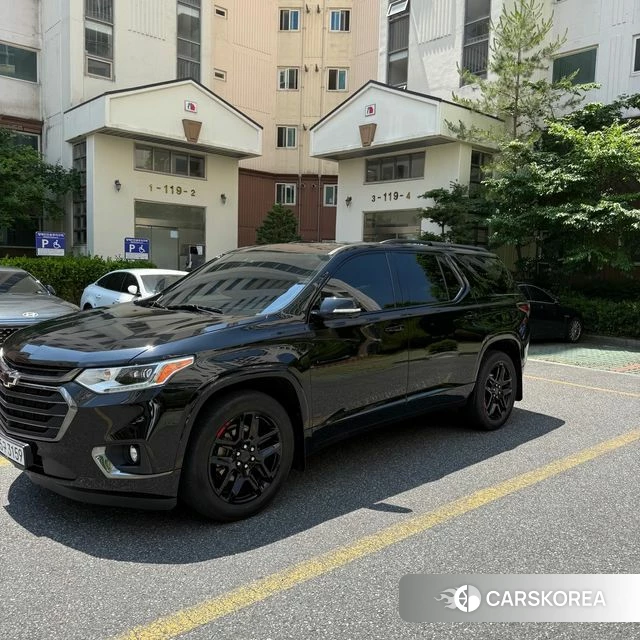 Chevrolet (GM Daewoo) Traverse 2020 Черный из Кореи