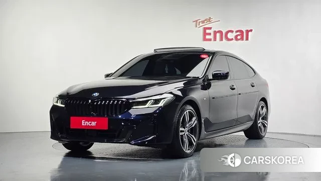 BMW 6 Series GT (G32) 2023 Черный из Кореи