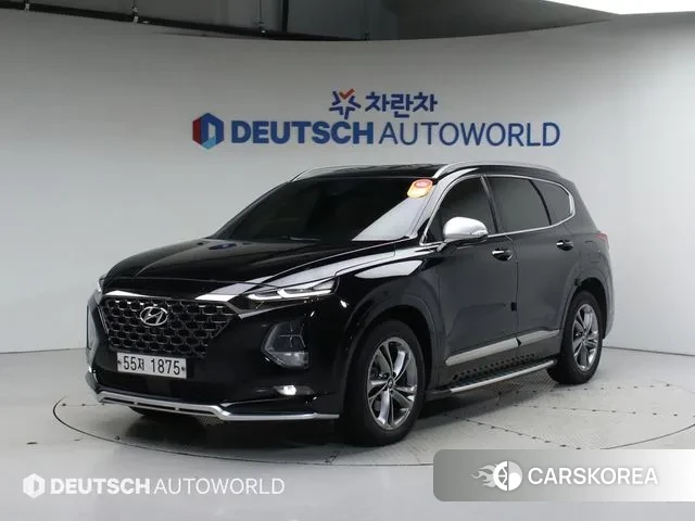 Hyundai Santa Fe TM 2019 Черный из Кореи