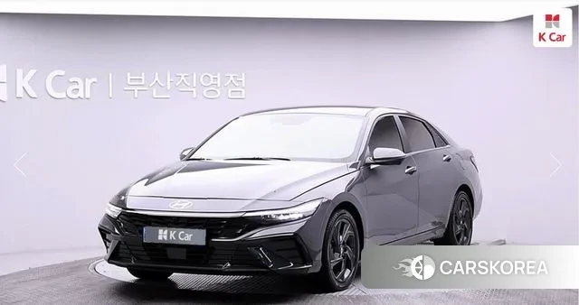 Hyundai The New Avante Hybrid (CN7) 2023 Серый из Кореи