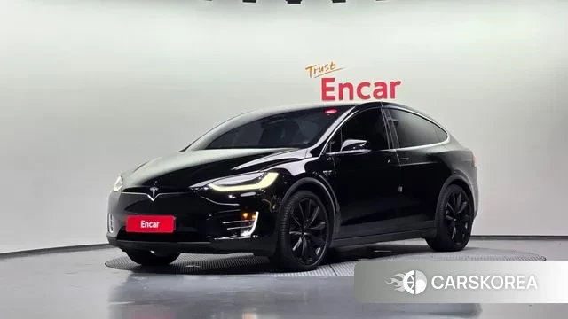 Tesla Model X 2020 Черный из Кореи