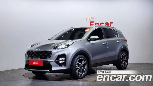 Kia Sportage The Bold 2019 Серебристо-серый из Кореи