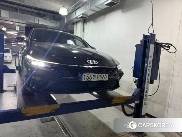 Hyundai The New Avante (CN7) 2023 Черный из Кореи