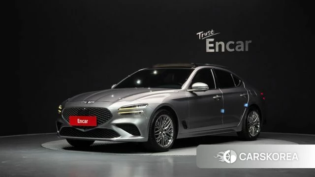 Genesis The New G70 2022 Серебристо-серый из Кореи