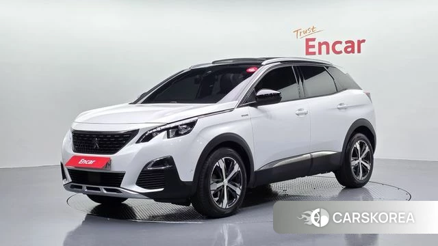 Peugeot 3008 second generation 2020 Белый из Кореи