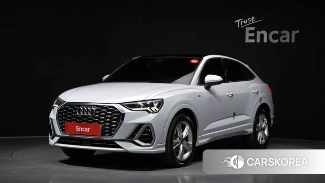 Audi Q3 (F3) 2023 Белый из Кореи