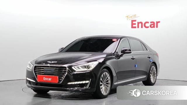 Genesis EQ900 2018 Черный из Кореи