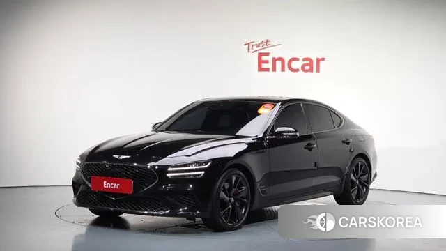 Genesis The New G70 2021 Черный из Кореи