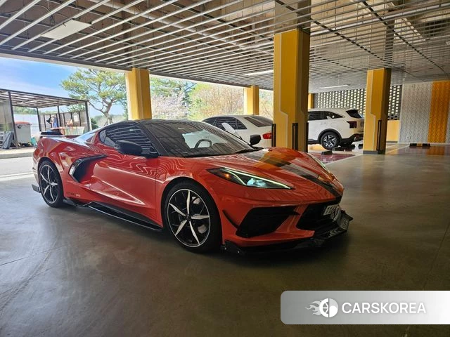 Chevrolet Corvette 2020 Оранжевый из Кореи