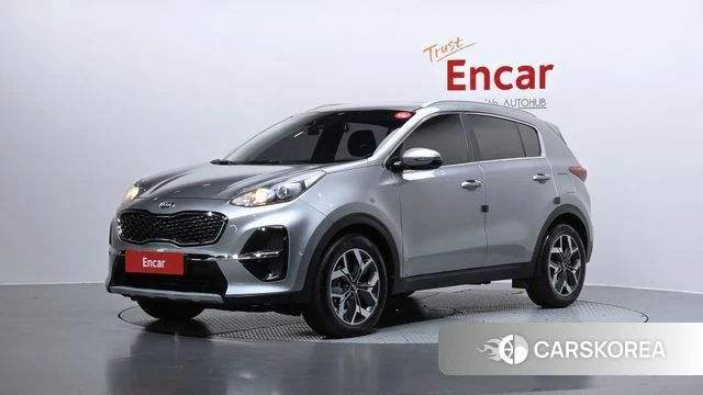 Kia Sportage The Bold 2021 Серый из Кореи