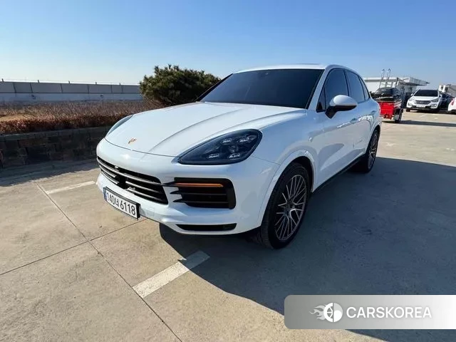 Porsche Cayenne (PO536) 2023 Белый из Кореи