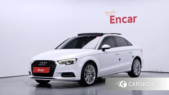 Audi New A3 2018 Белый из Кореи