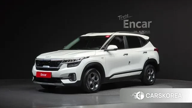 Kia Seltos 2022 Белый из Кореи