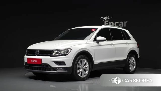 Volkswagen Tiguan second Generation 2020 Белый из Кореи