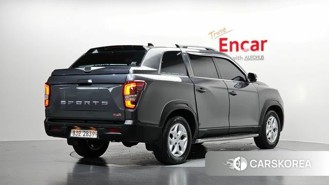 Ssangyong The New Rexton Sport 2021 Серый из Кореи