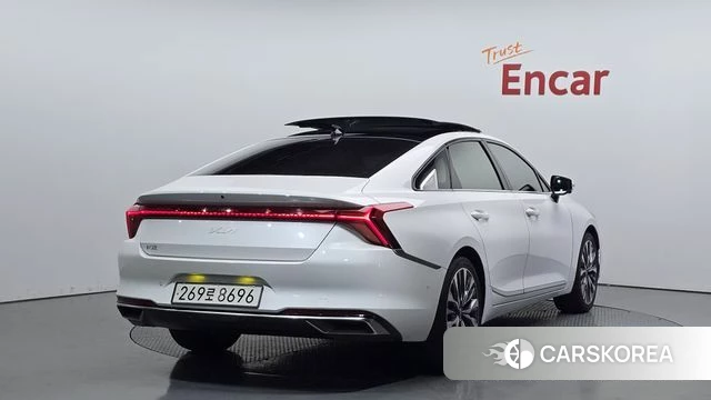 Kia K8 2021 Белый из Кореи
