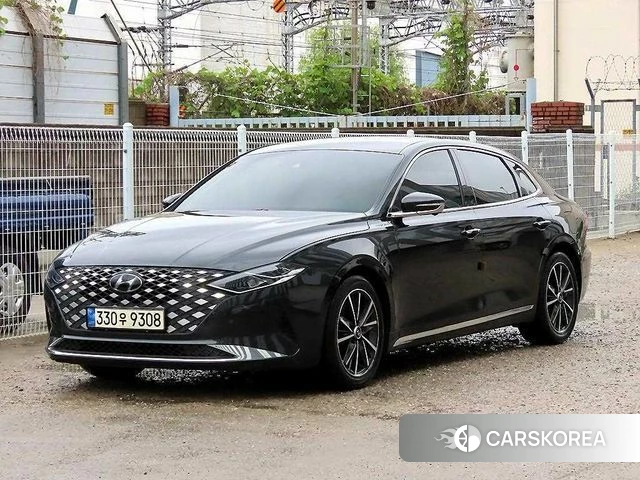 Hyundai The New Grandeur IG 2021 Темно-зеленый из Кореи
