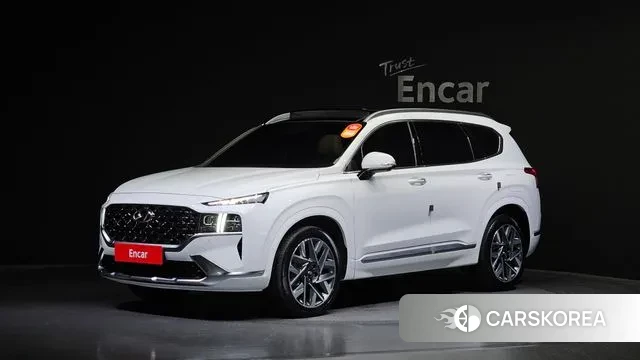 Hyundai The New Santa Fe 2020 Белый из Кореи