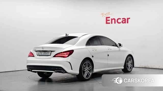 Mercedes-Benz CLA-Class C117 2018 Белый из Кореи