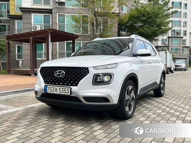 Hyundai Venue 2021 Белый из Кореи