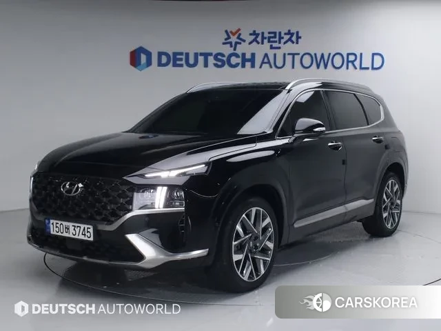 Hyundai The New Santa Fe 2022 Черный из Кореи