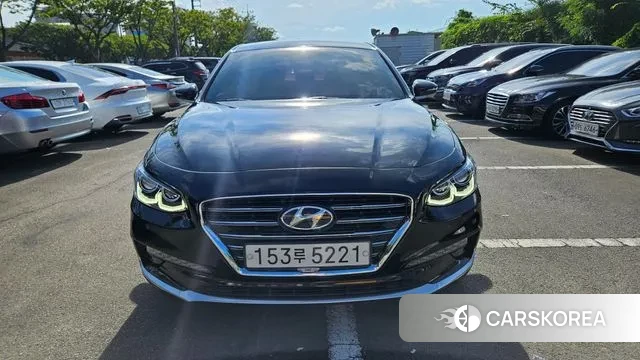 Hyundai Grandeur IG Hybrid 2018 Черный из Кореи