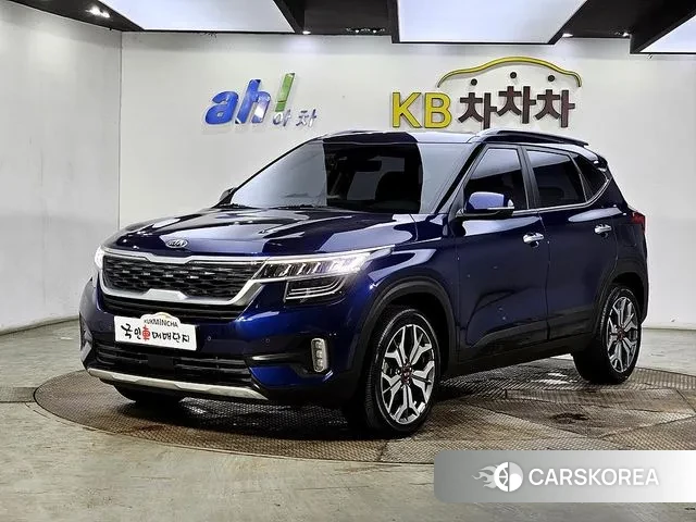 Kia Seltos 2019 Синий из Кореи