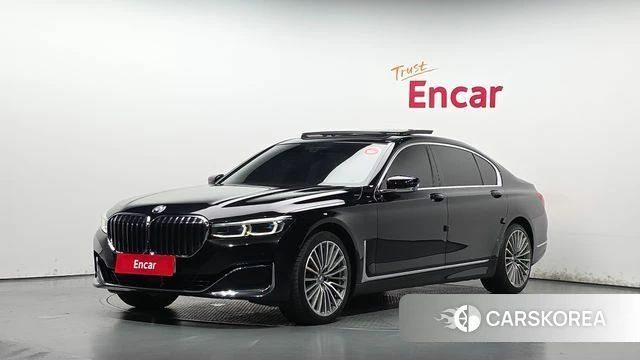 BMW 7 Series (G11) 2020 Черный из Кореи