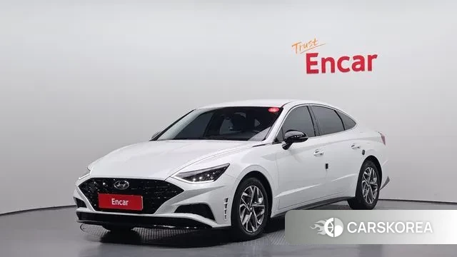 Hyundai Sonata (DN8) 2021 Белый из Кореи