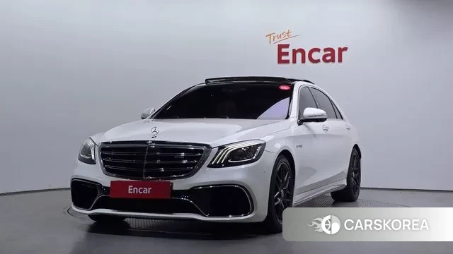 Mercedes-Benz S-Class W222 2020 Белый из Кореи