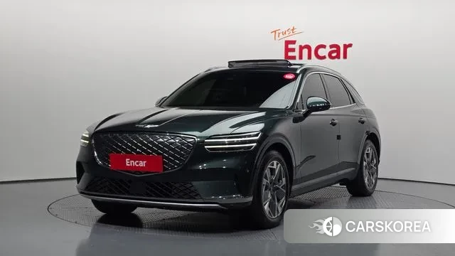 Genesis Electrified GV70 2022 Зеленый из Кореи