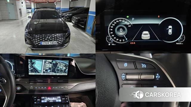 Hyundai The New Grandeur IG 2022 Черный из Кореи