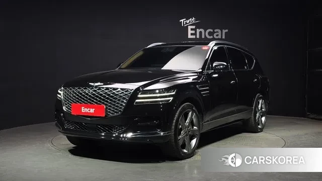 Genesis GV80 2021 Черный из Кореи