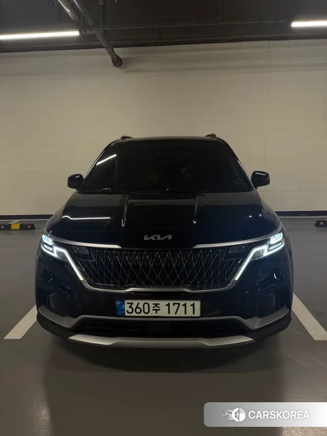 Kia Carnival 4th generation 2021 Черный из Кореи